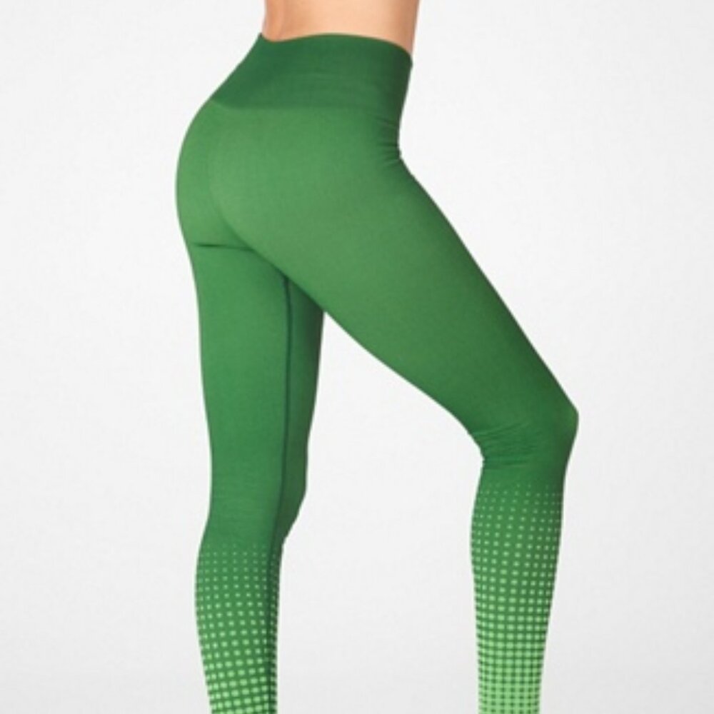 NWT Fabletics High Waisted Seamless Dot Legging